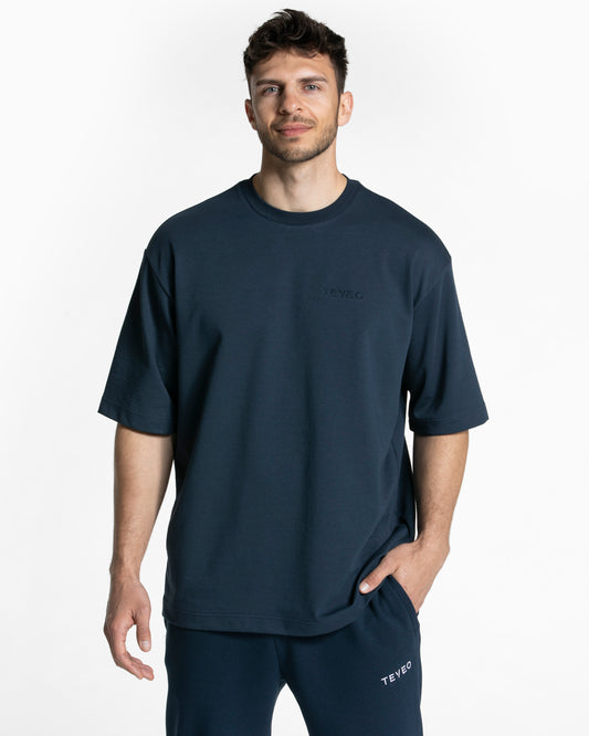 T-shirt Arrival Signature “Blu scuro”