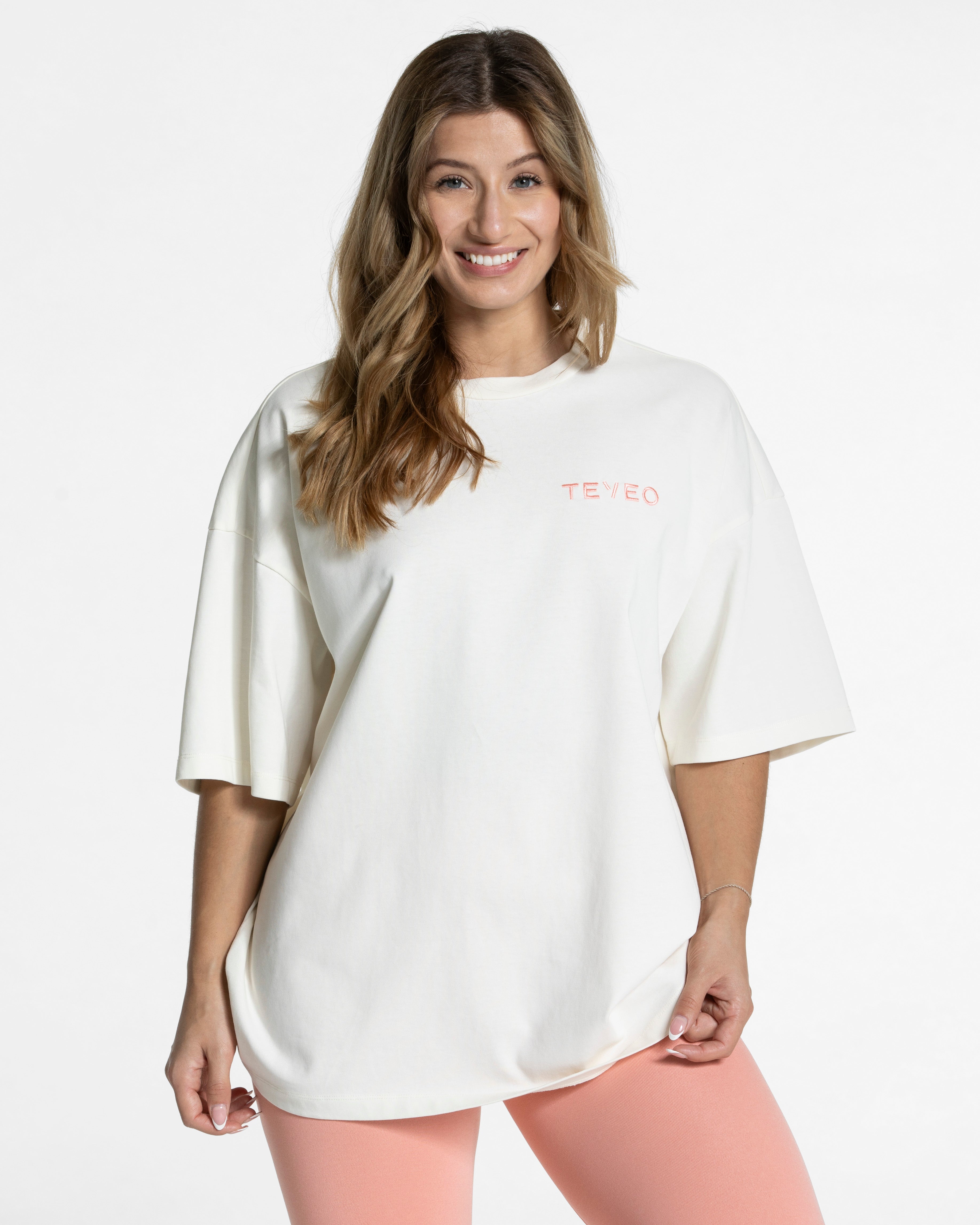 Signature Oversized T-Shirt | Peach