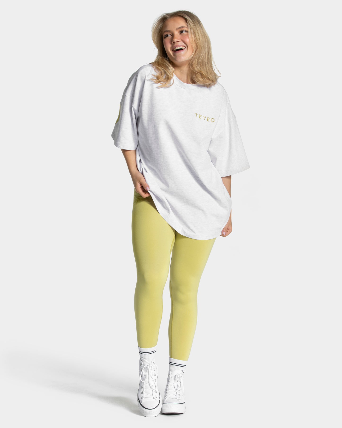 Signature Oversized T-Shirt ‘Lime’