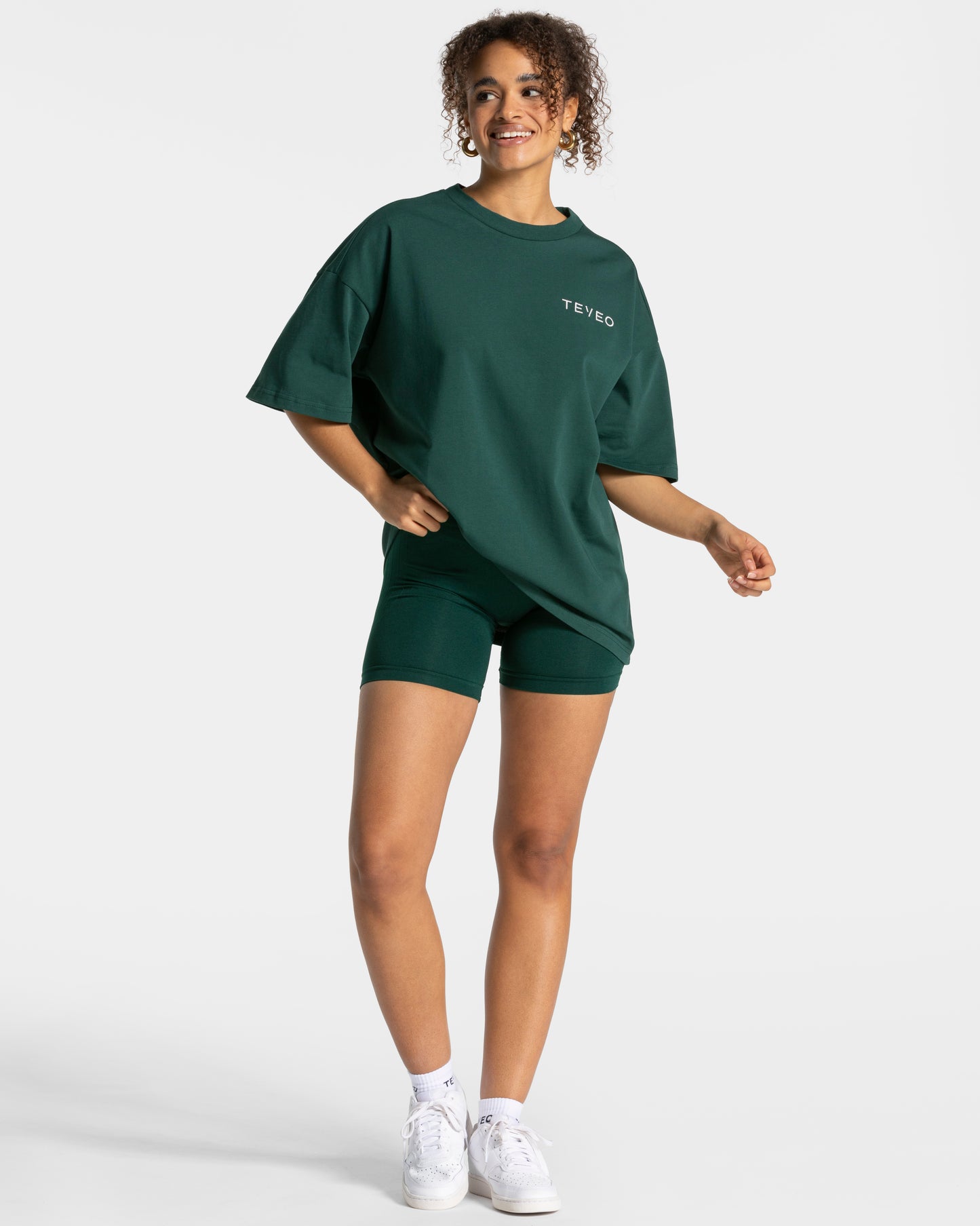 T-shirt Signature Oversized “Verde scuro”