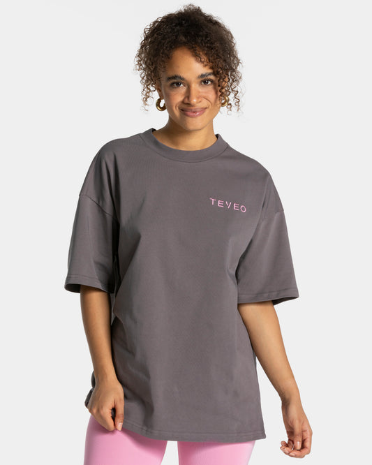Signature Oversized T-Shirt ‘Graphite’