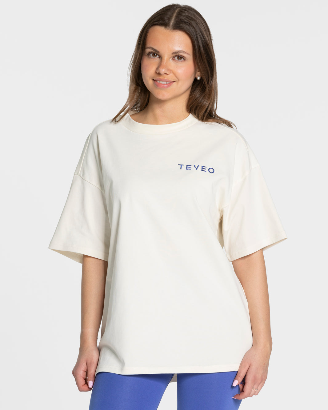 T-shirt oversize Signature „Off white”