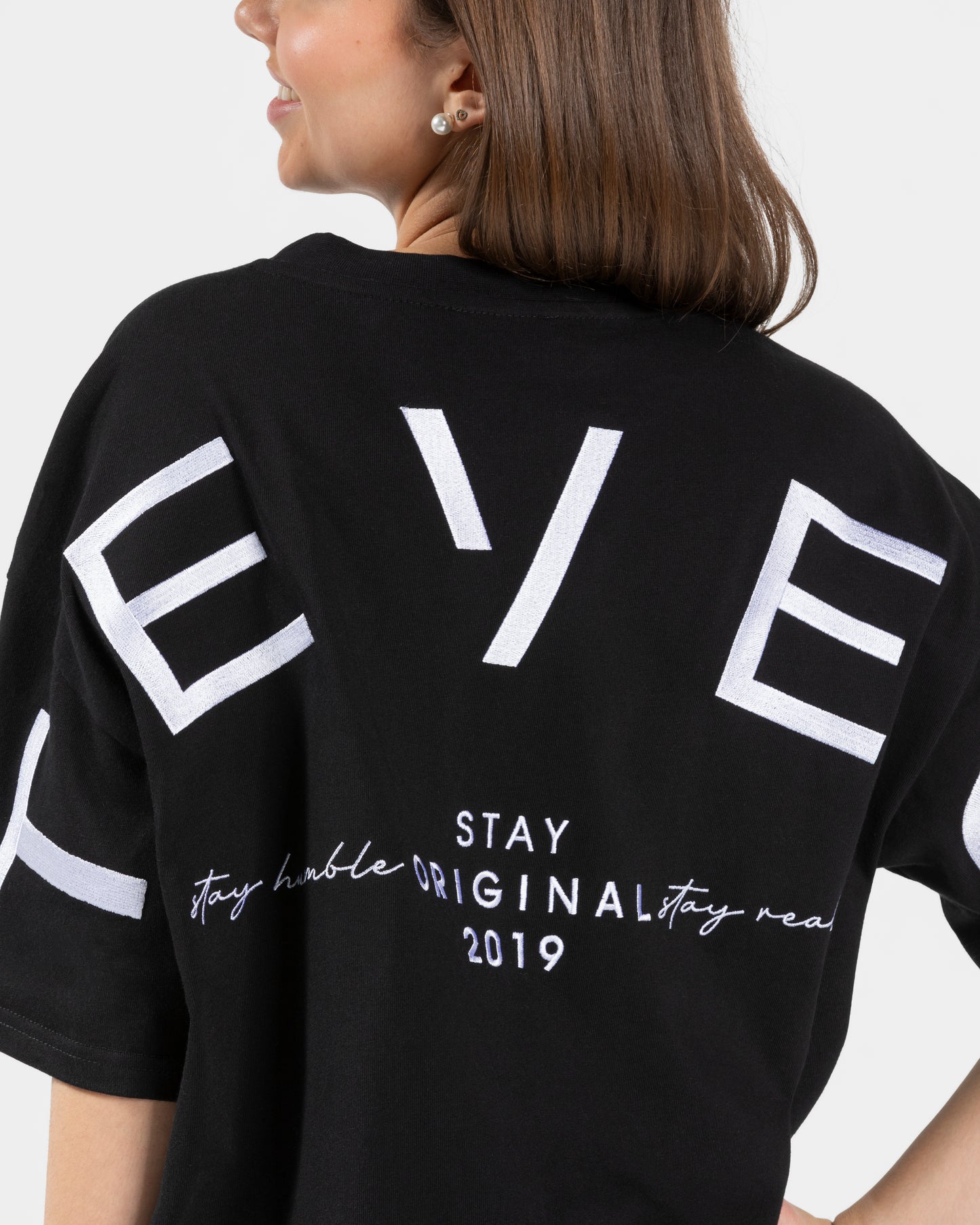 T-shirt Signature Oversized “Nero”