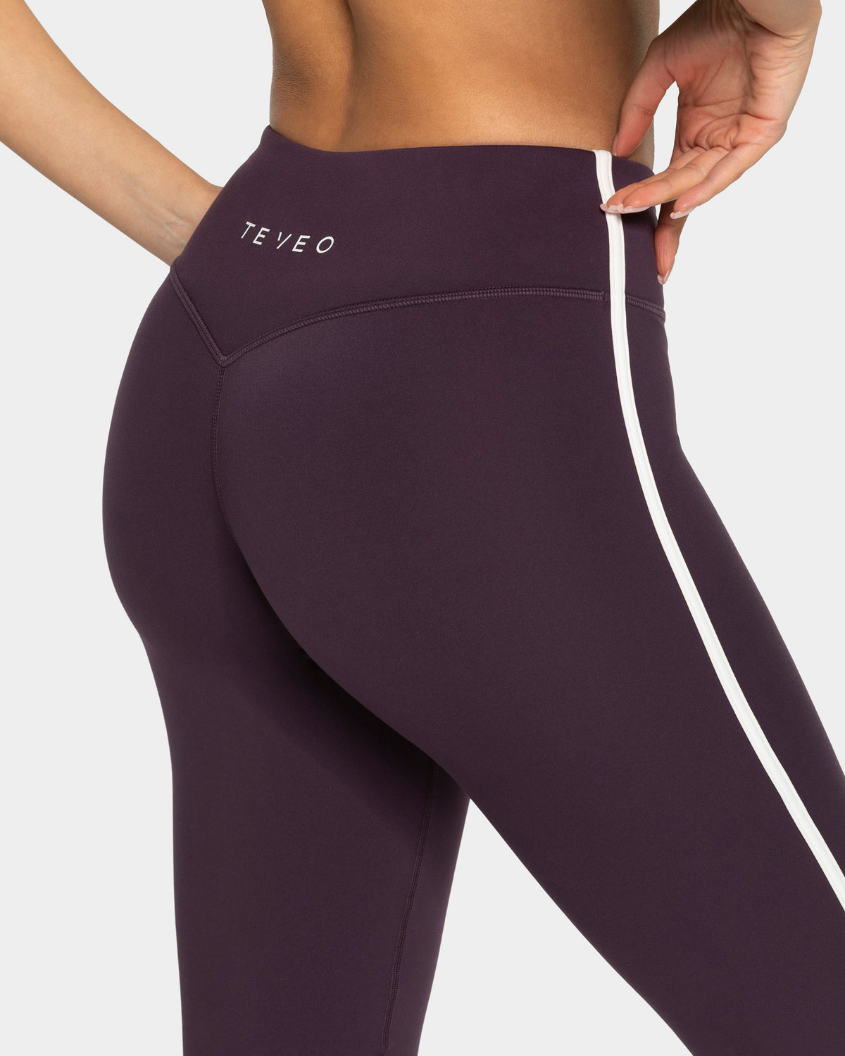 Leggings Soft Flared Regular "Blackberry"