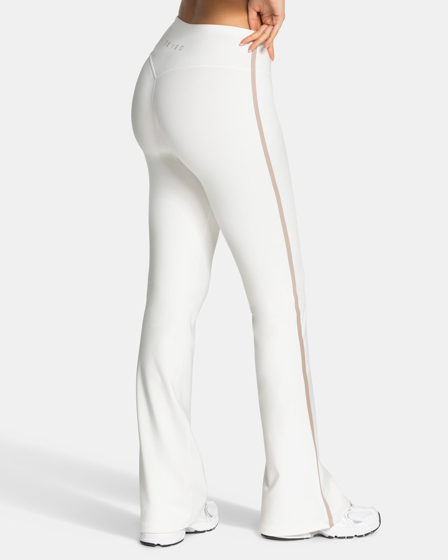 Legging évasé standard Soft « Blanc cassé »