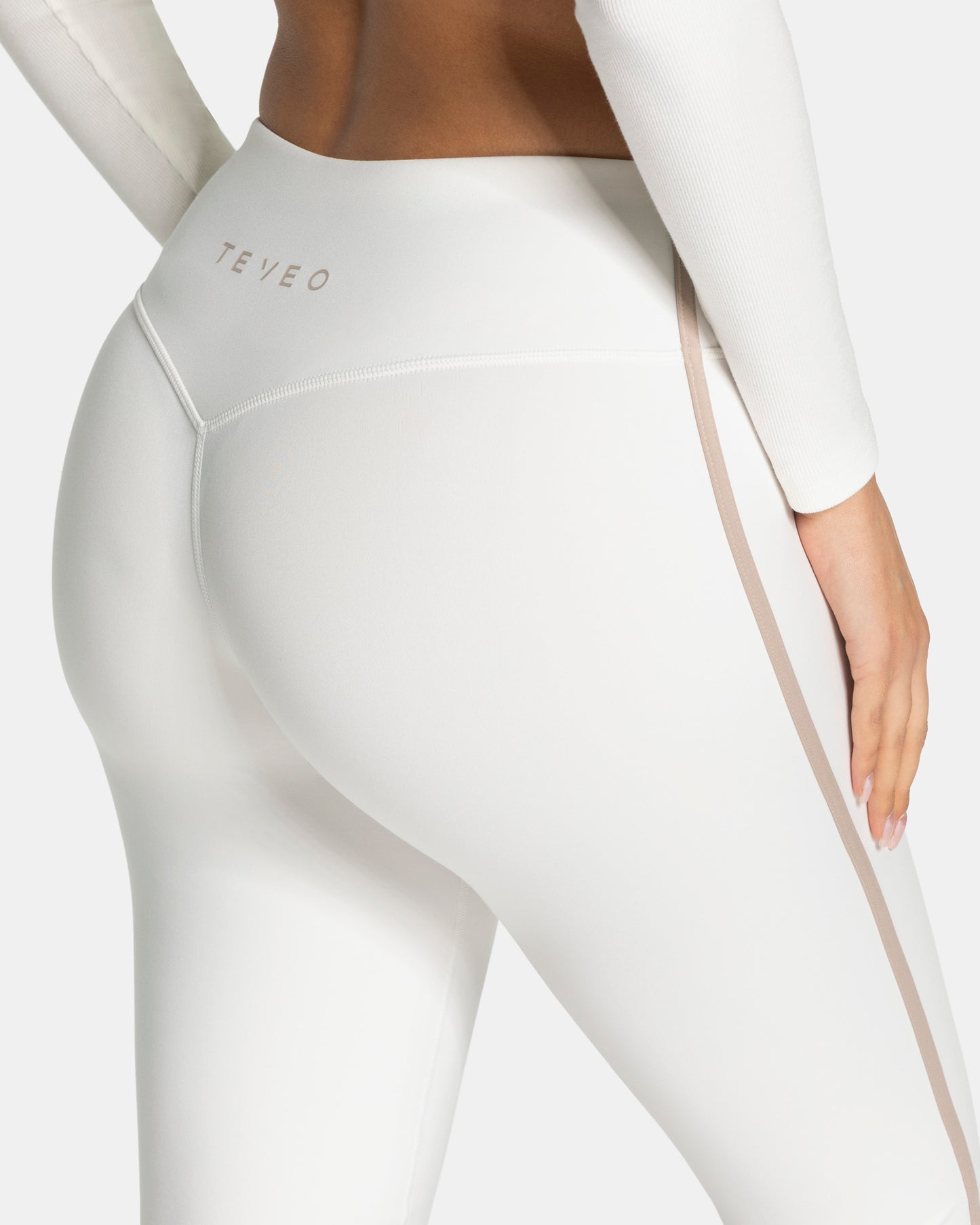 Legging évasé standard Soft « Blanc cassé »