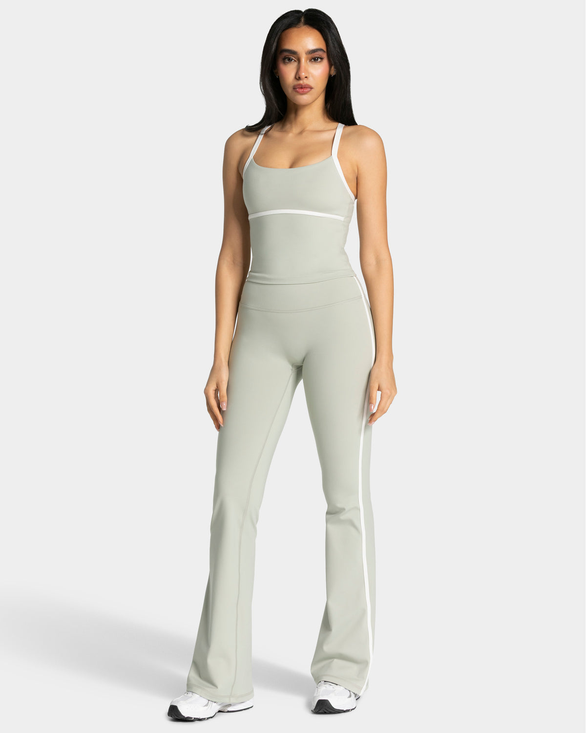 Soft Flared Leggings – Regular ‘Pistachio’