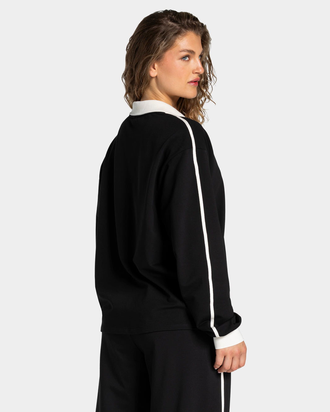 Soft Polo Longsleeve ‘Black’