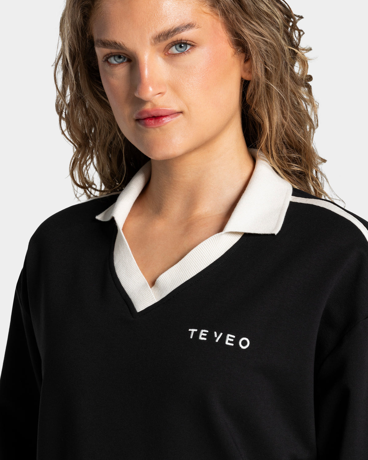 Soft Polo Longsleeve ‘Black’