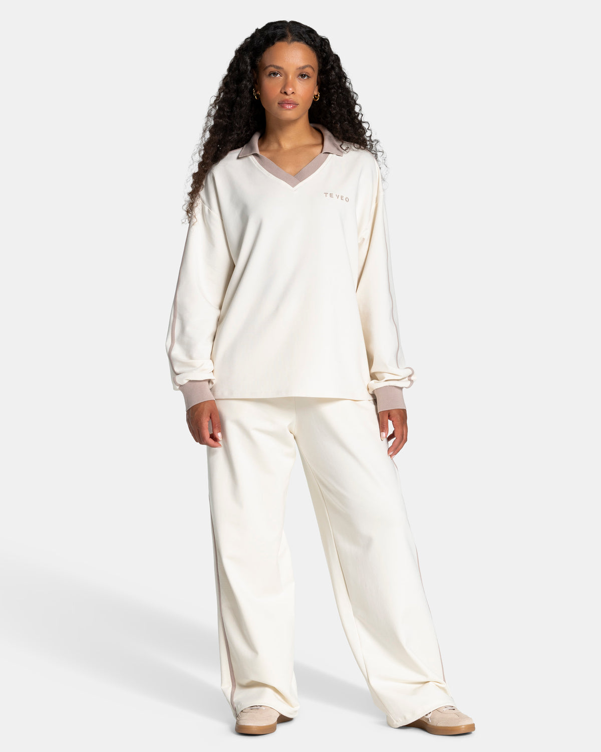 Soft Polo Longsleeve ‘Off-White’