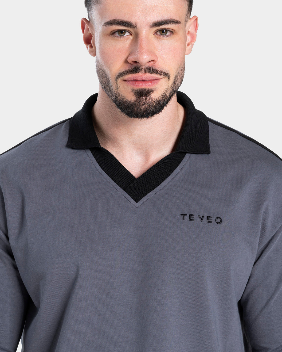 T-shirt Soft Polo „Graphit”