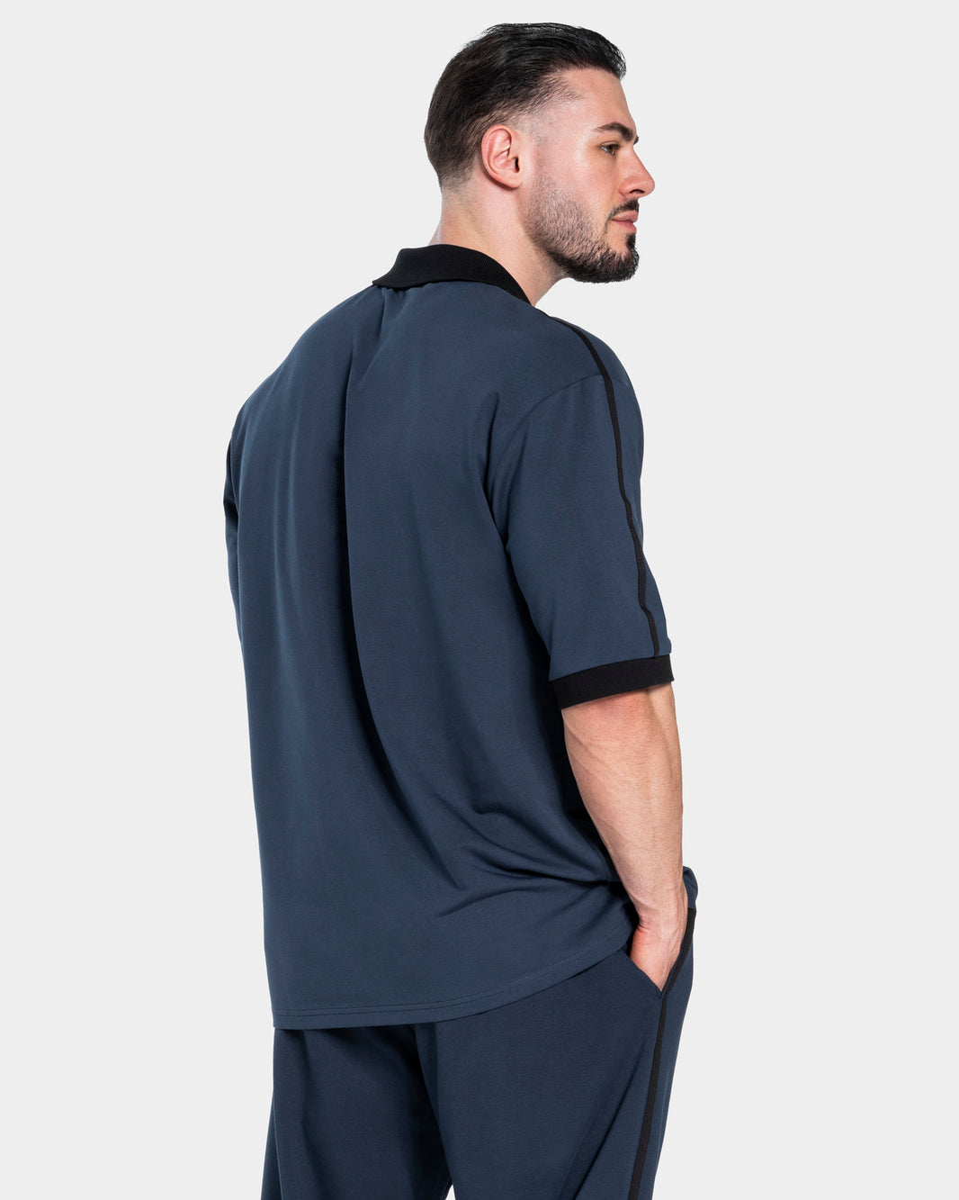 Soft Polo T-Shirt ‘Midnight’