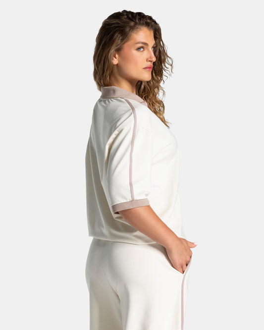 Soft Polo T-Shirt ‘Off-White’