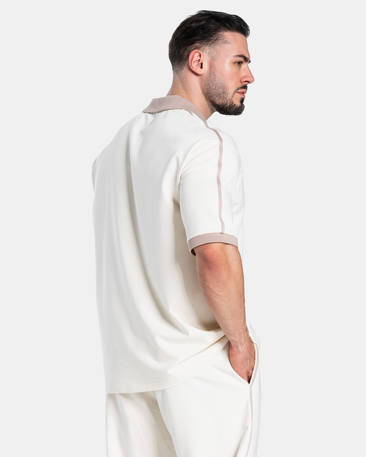 T-shirt Soft Polo “Off White”