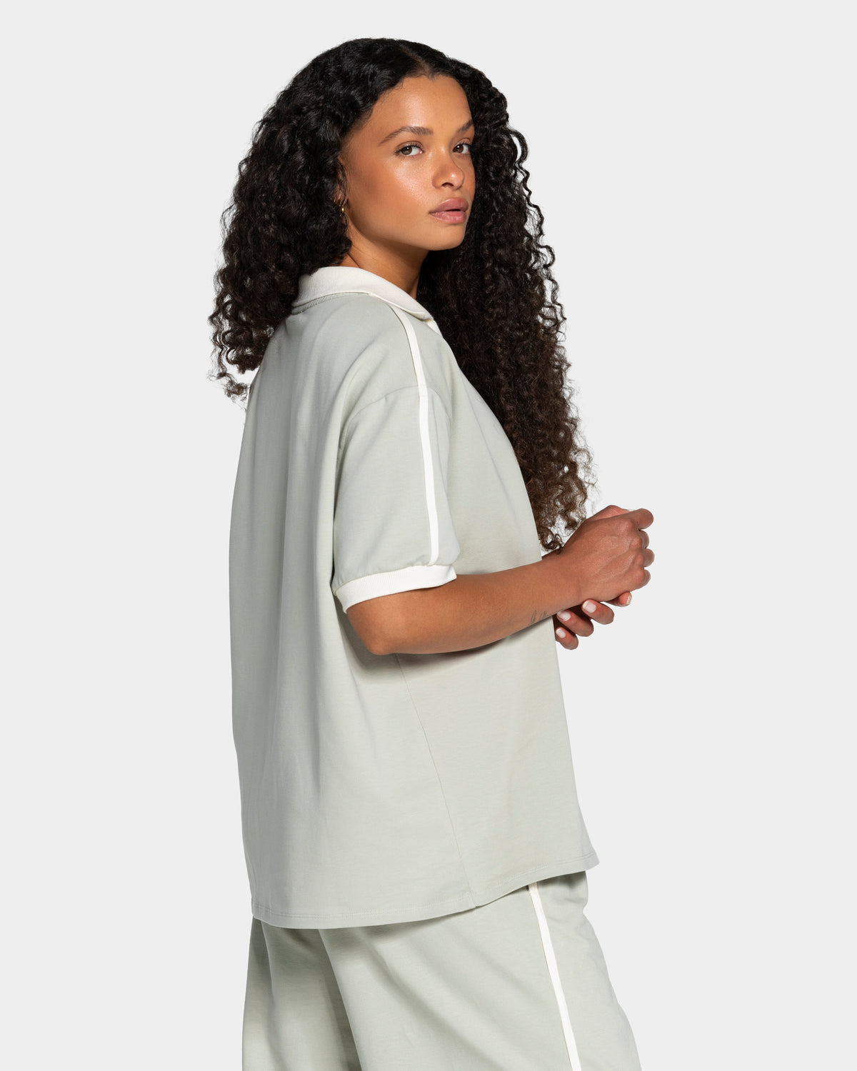 Soft Polo T-Shirt ‘Pistachio’