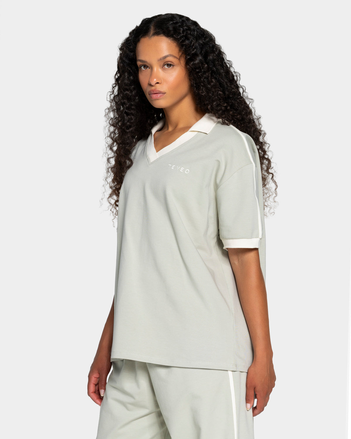 Soft Polo T-Shirt ‘Pistachio’