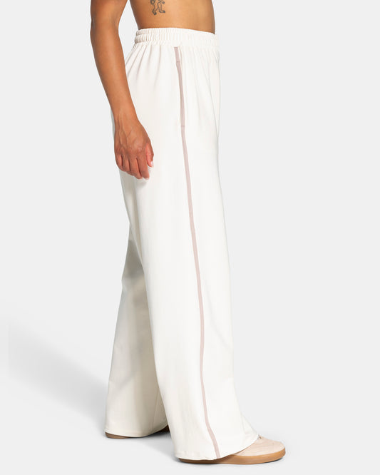 Soft Wide Leg Joggers – Tall ‘Off-White’
