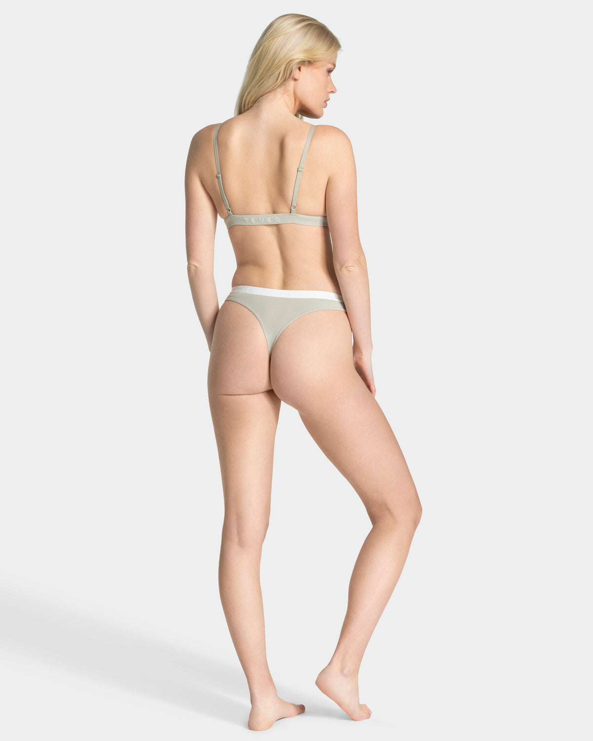 Soft Ribbed Bra ‘Pistachio’