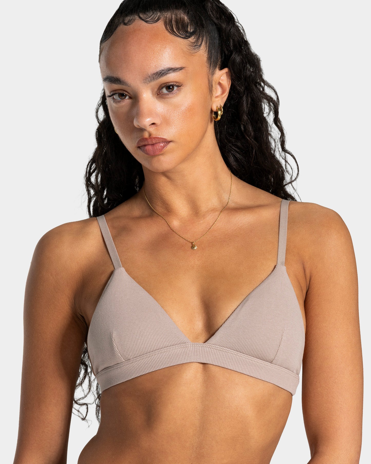 Soft Ribbed Bh "Cappuccino"