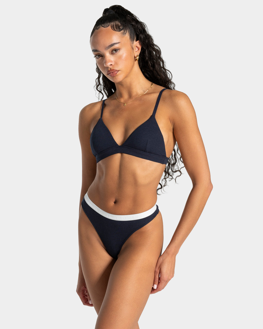 Sujetador Soft Ribbed «Midnight»
