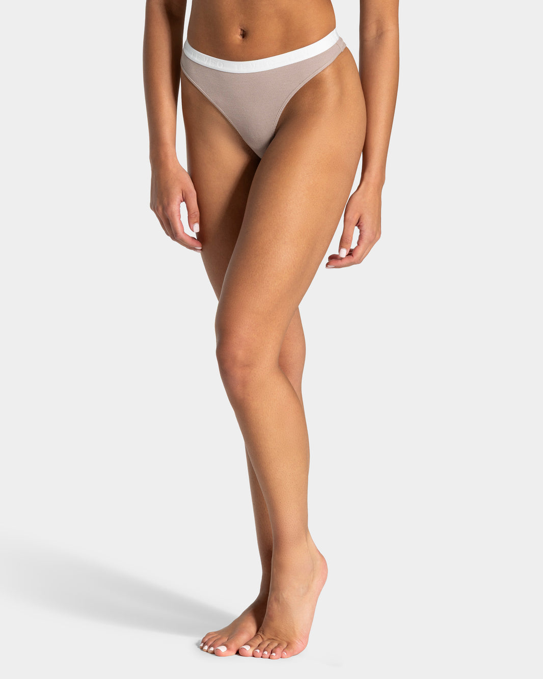Tanga Soft Ribbed «Cappuccino»