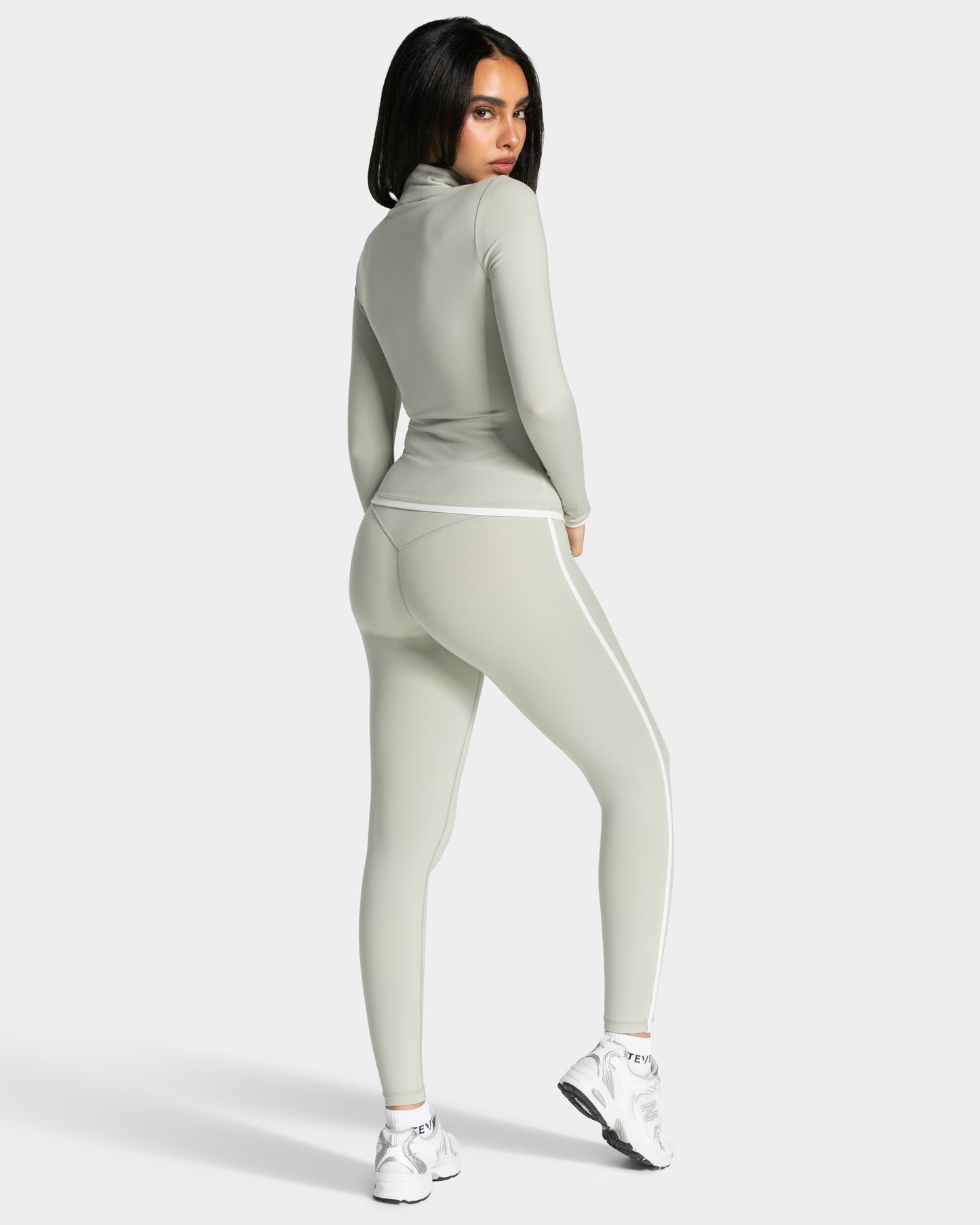 Soft Shaping Zip Jacket ‘Pistachio’