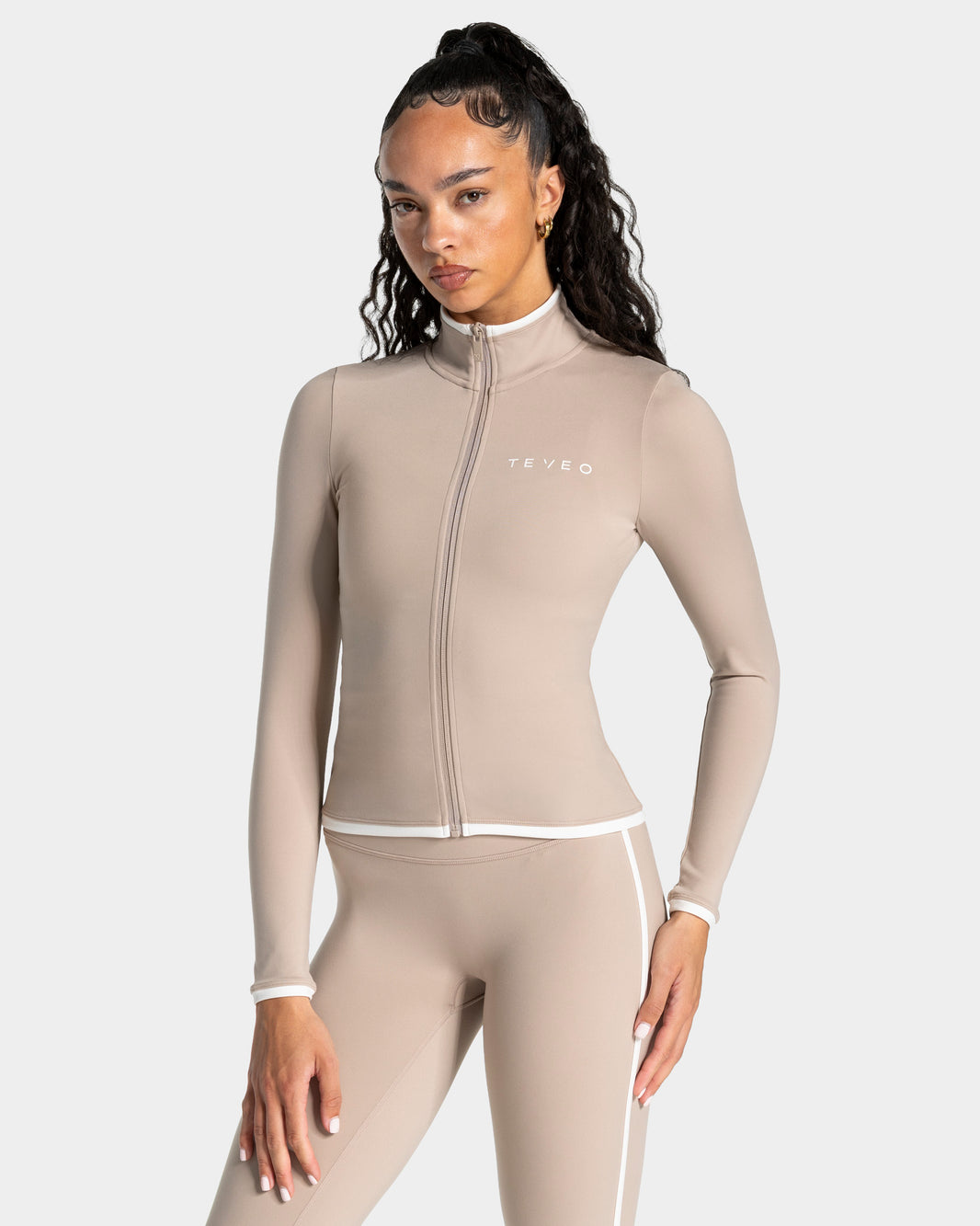 Chaqueta Soft Shaping Zip «Cappuccino»