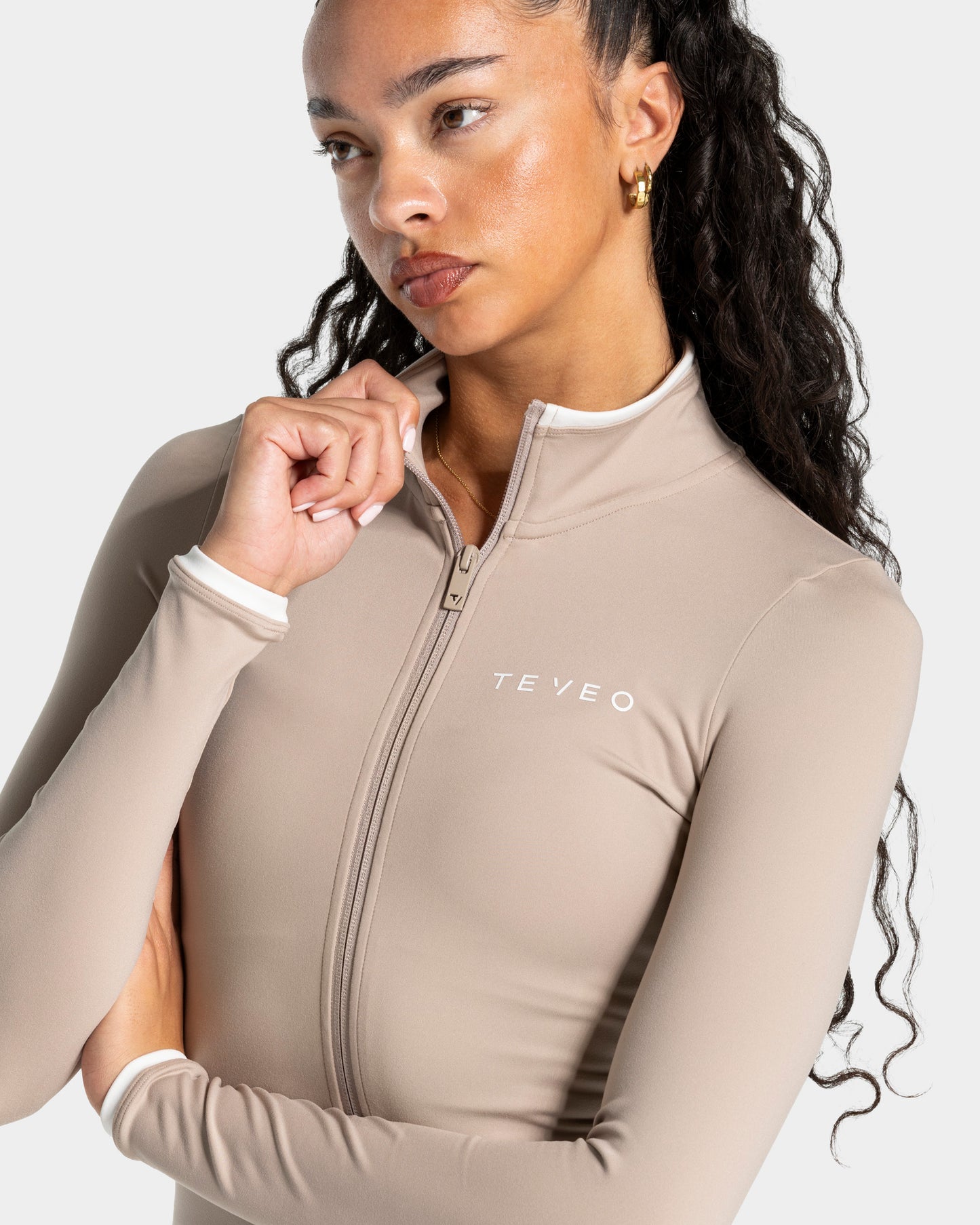 Soft Shaping Zip Jacket ‘Cappuccino’