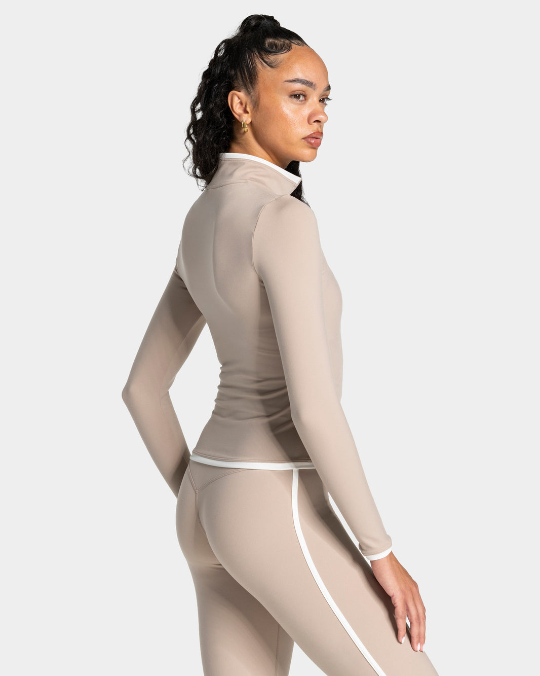Chaqueta Soft Shaping Zip «Cappuccino»