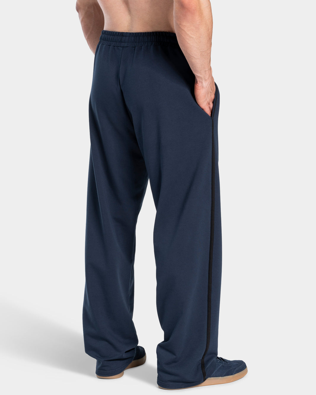Soft Straight Leg Joggers ‘Midnight’
