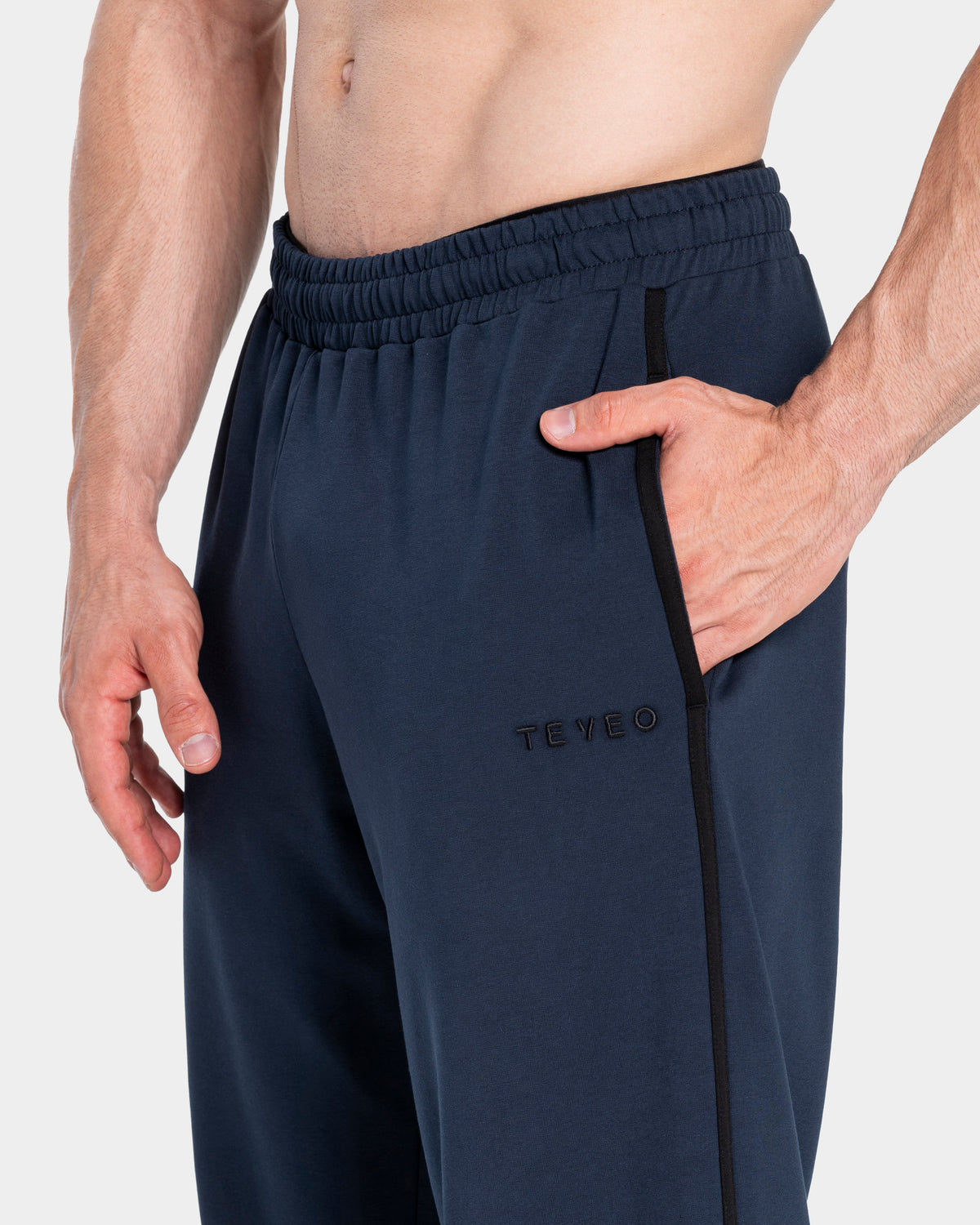 Soft Straight Leg Joggers ‘Midnight’