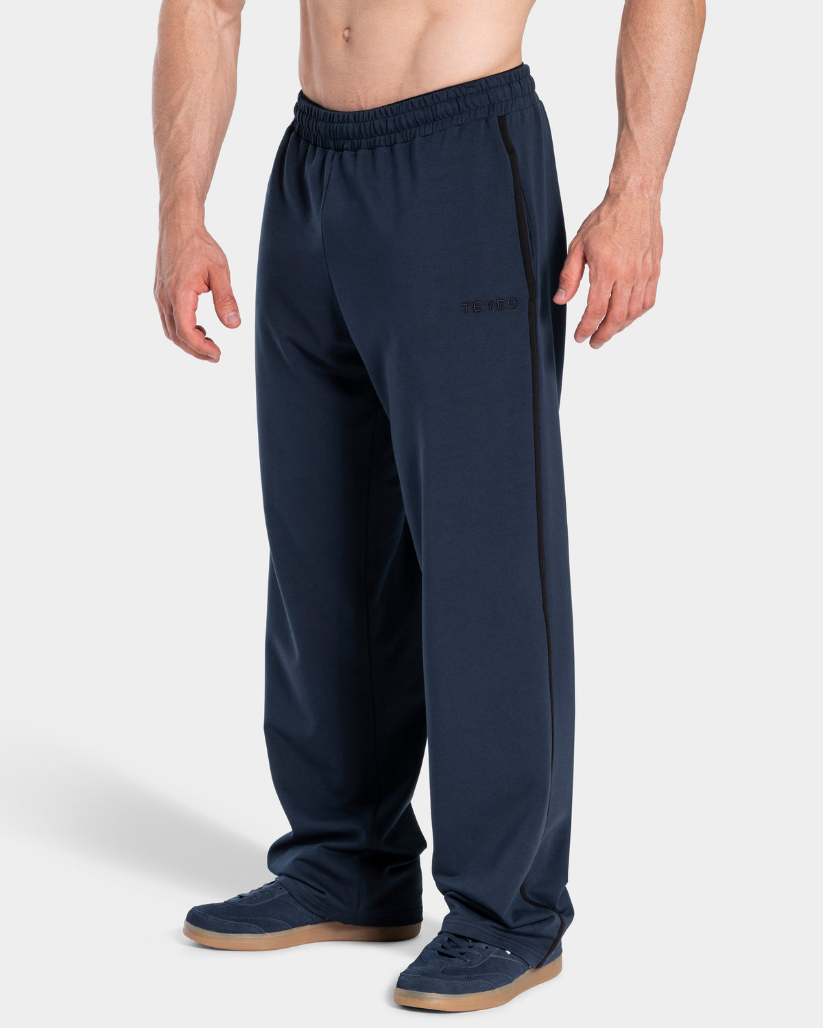 Soft Straight Leg Joggers ‘Midnight’