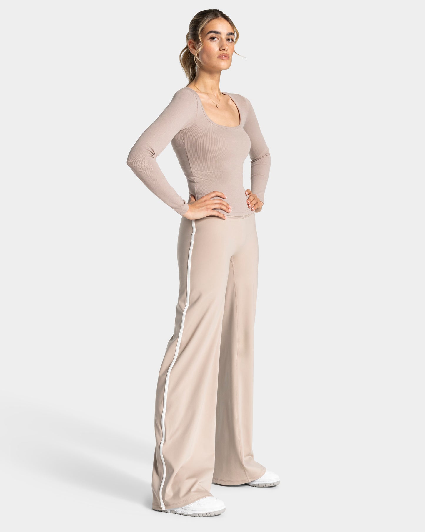 Soft Straight Leg Pants – Tall ‘Cappuccino’