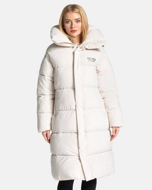 Studio Puffer Coat ‘Cream’