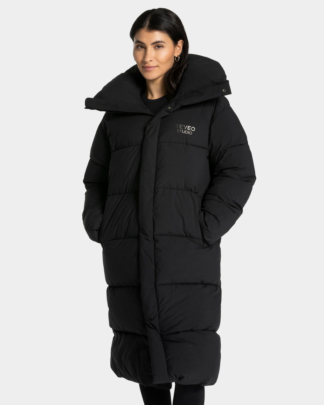 Studio Puffer Coat ‘Black’