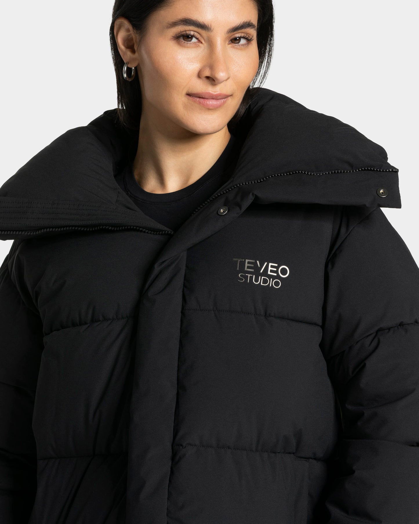 Studio Puffer Coat ‘Black’