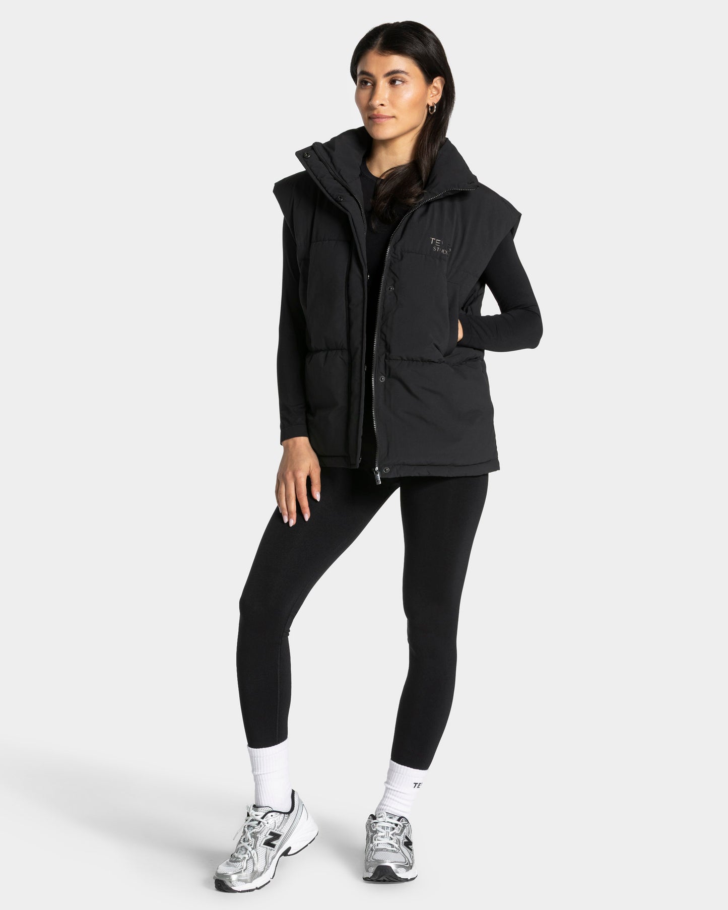 Studio Puffer Vest ‘Black’