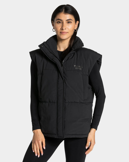 Studio Puffer Vest ‘Black’
