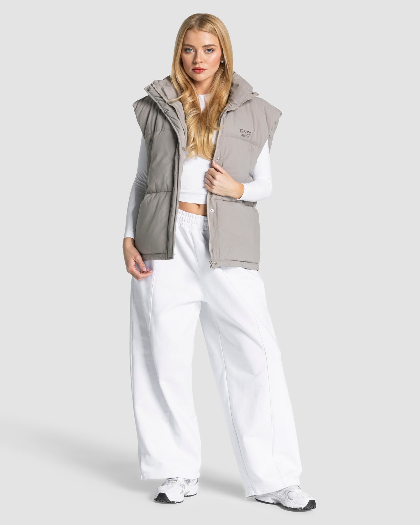 Studio Puffer Vest ‘Smoke’