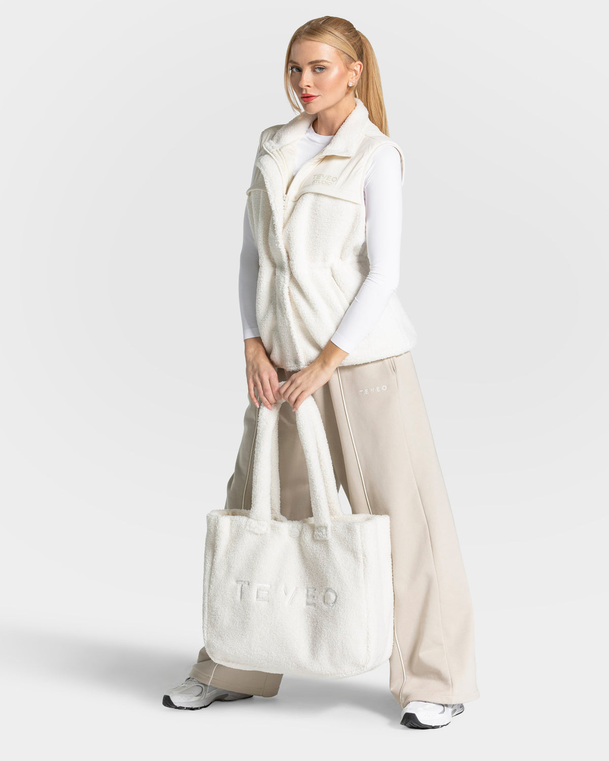 Borsa Studio Teddy “Cream”