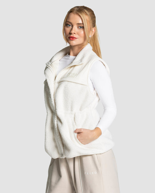 Studio Teddy Vest ‘Cream’