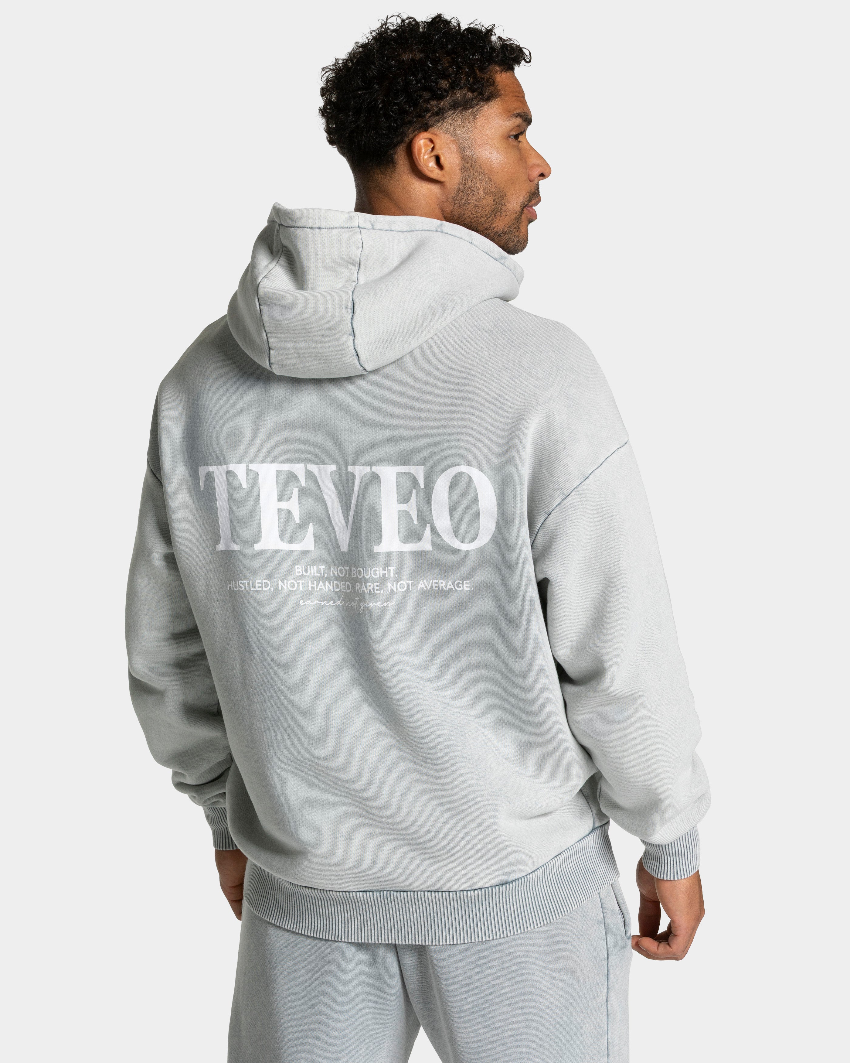Acid Hoodie 'Light Grey'