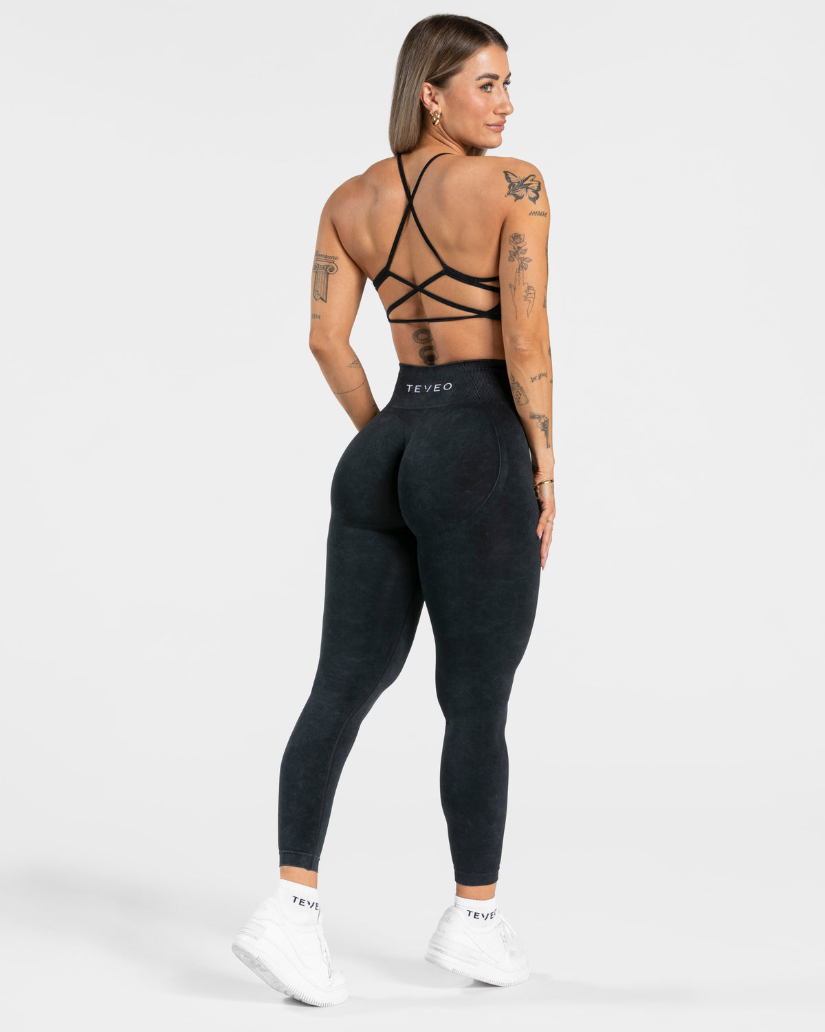 Leggings Acid Covert Scrunch “Nero"