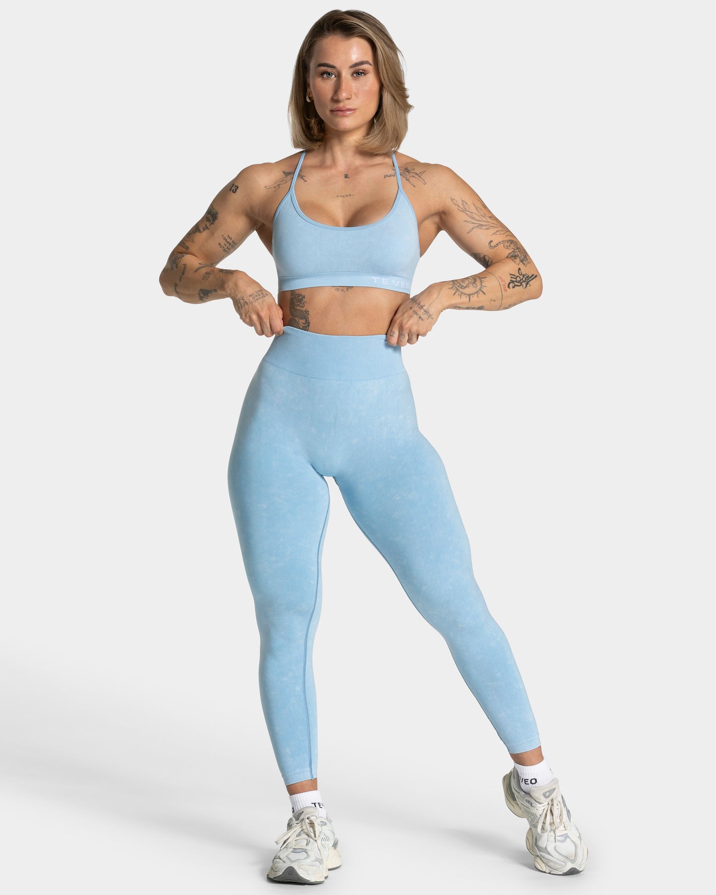 Acid Covert Scrunch Leggings ‘Baby Blue’