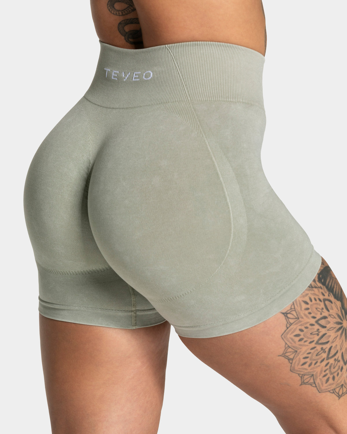 Acid Covert Scrunch Shorts ‘Sage’