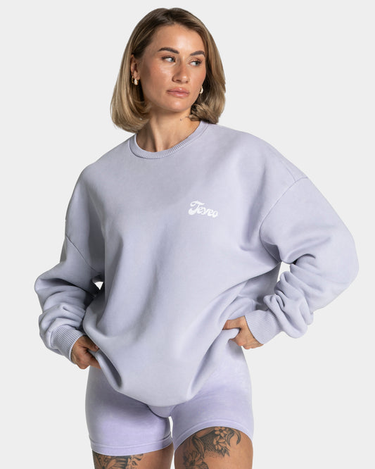 Acid Oversized Sweater ‘Lilac’