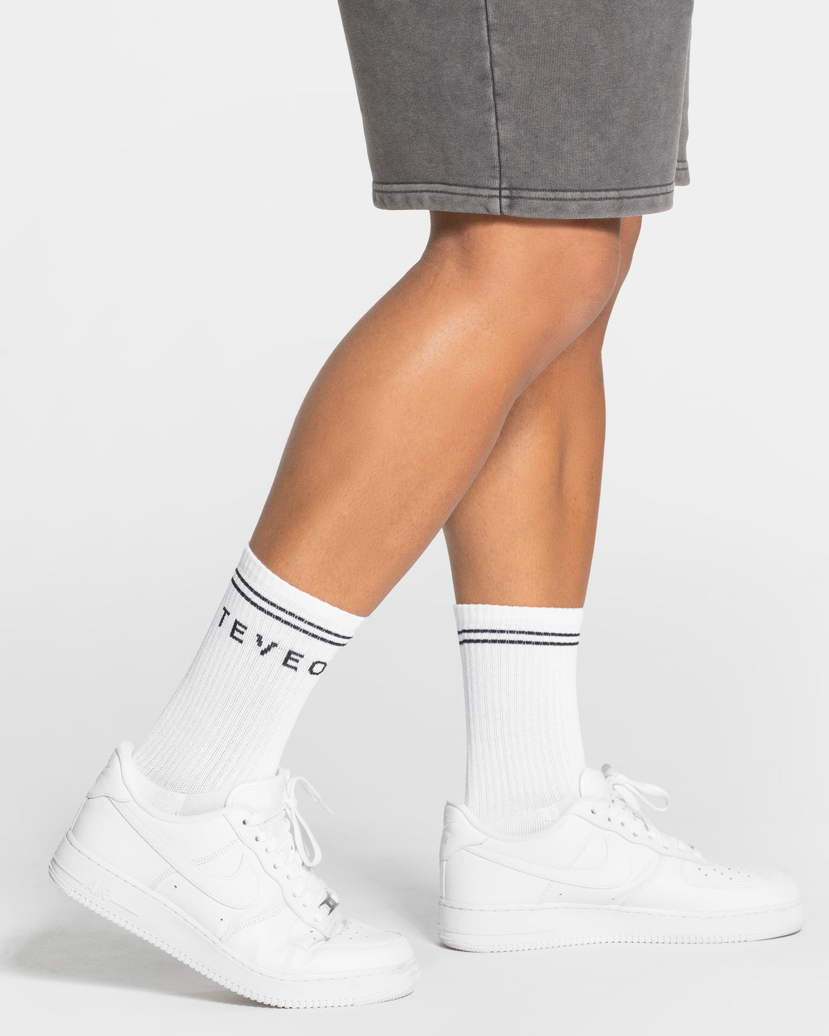 Calcetines Crew (pack de dos) «blanco»