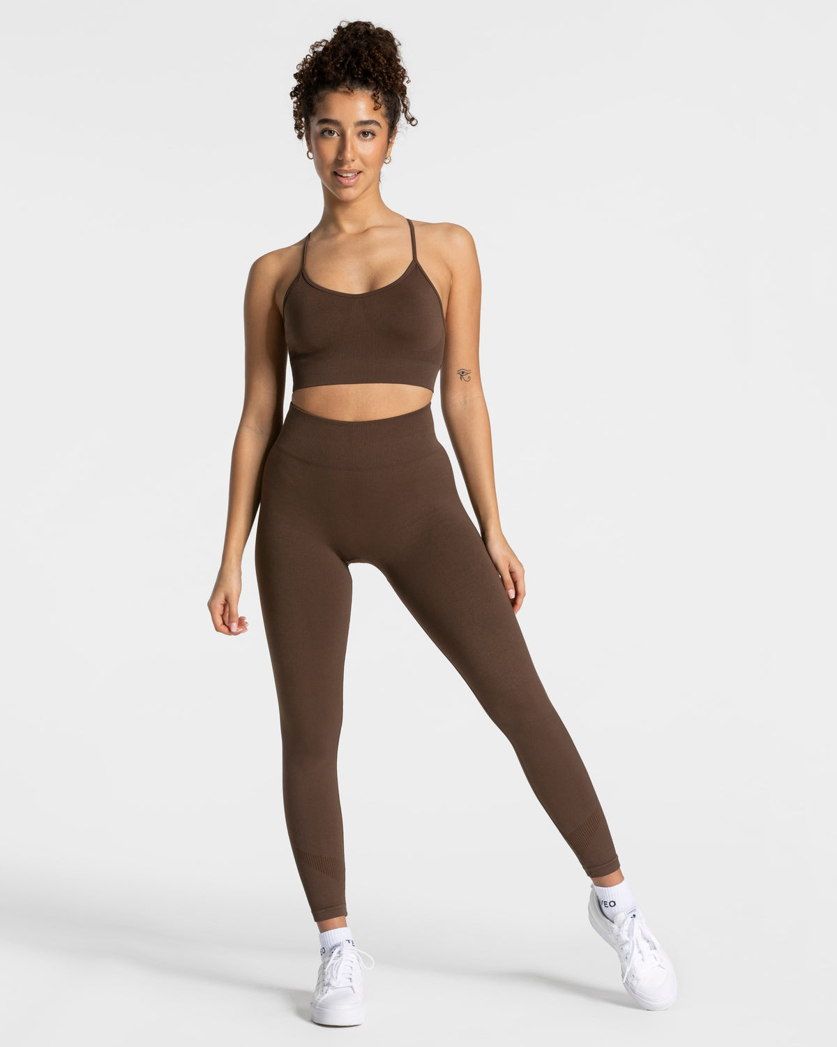 Leggings Elevate “Marrone scuro”