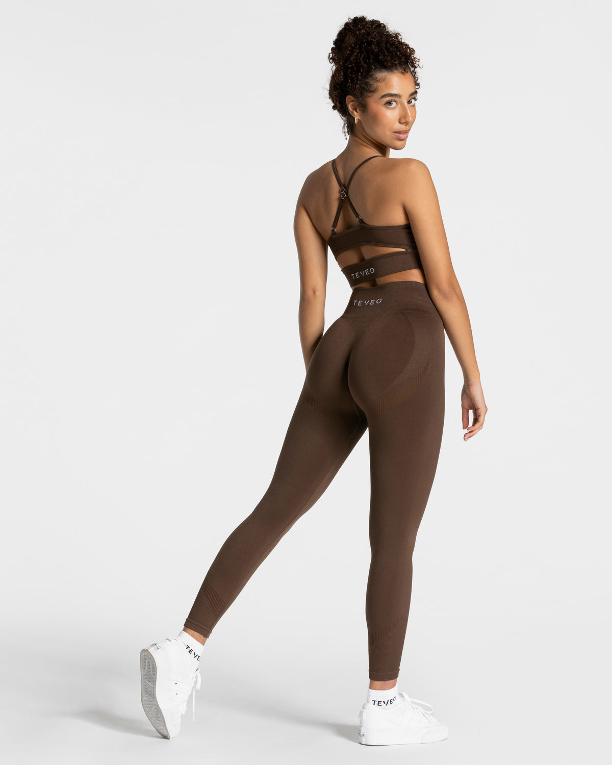 Leggings Elevate “Marrone scuro”