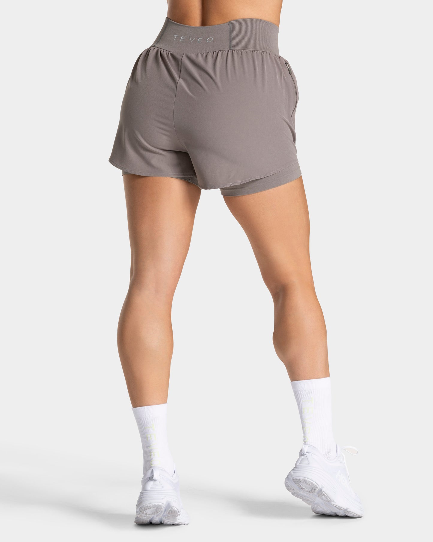 END Running 2in1 Shorts ‘Smoke’